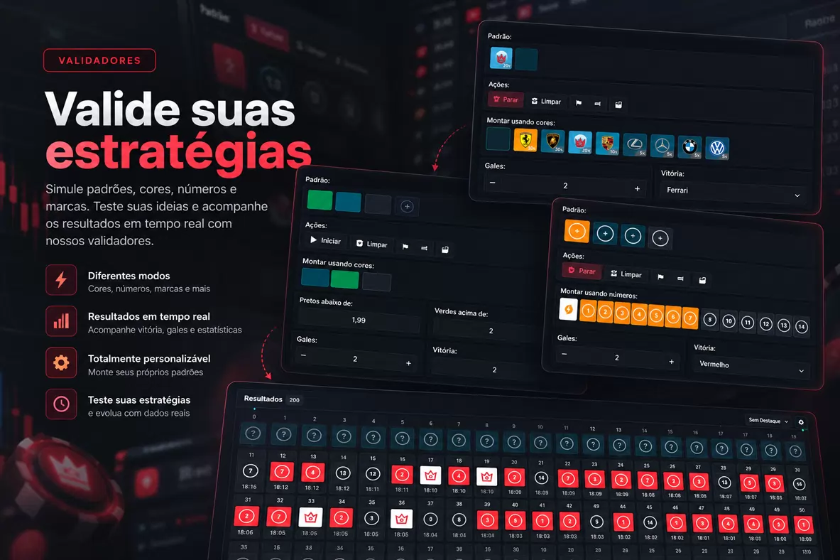 Pattern validator: configure inputs and read the grid report